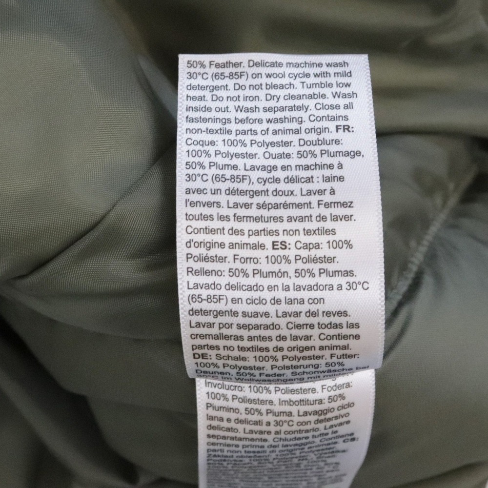 NWT Seraphine Green 3-In-1 Long Chevron Puffer Maternity Coat 4 Babywearing - Picture 14 of 14